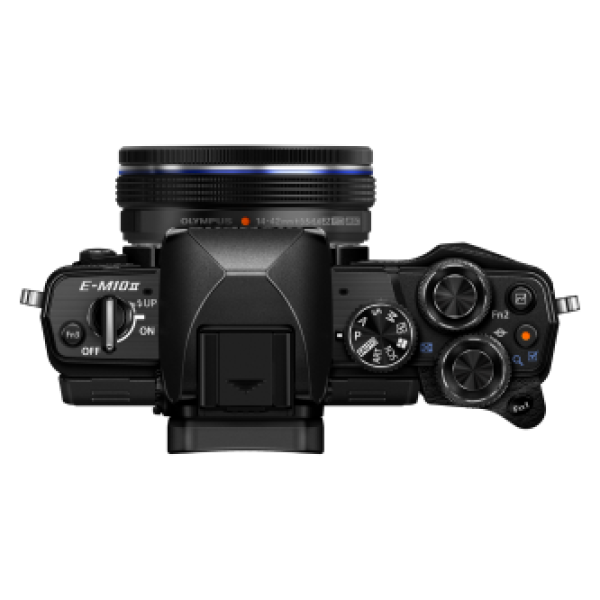 Цифрова системна камера OLYMPUS E-M10 Mark II Pancake Zoom 14-42 KIT Black/Black